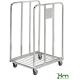 Achat Chariot haut pour transport et rangement de cartons - 150 kg