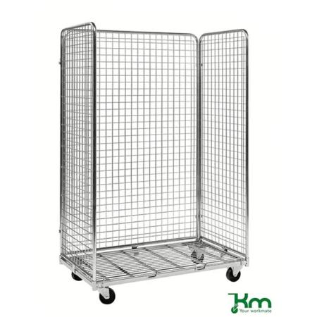 Roll conteneur 3 côtés - longueur 1150 mm - 400 kg