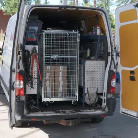 Achat Roll conteneur sécurisé 4 côtés - longueur 795 mm