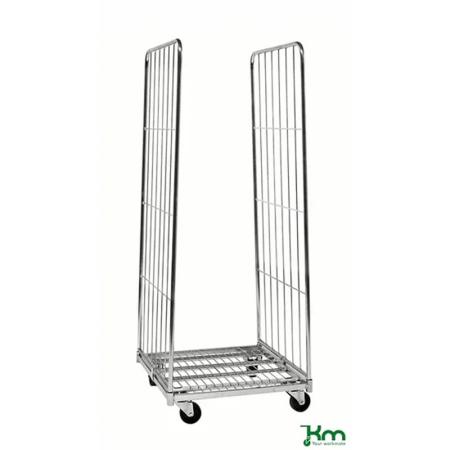 Roll conteneur 2 à 4 côtés - longueur 720 mm - 400 kg