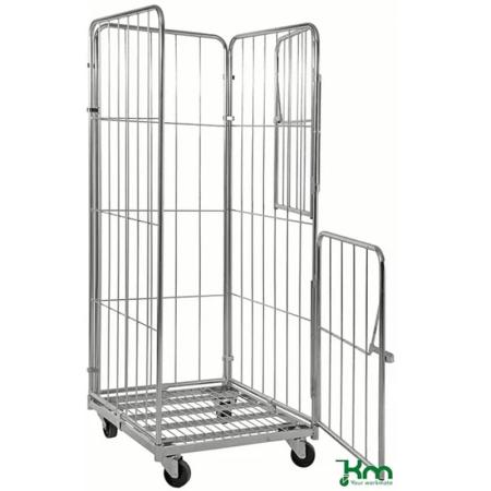 Vente Roll conteneur 2 à 4 côtés - longueur 720 mm - 400 kg (ACTIVERGO)