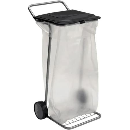 Diable porte sac poubelle - 50 kg