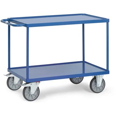 Devis Servante métallique 2/3 plateaux en tôle d'acier avec rebords