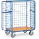 Achat Chariot grillagé pour colis à portes battantes et/ou toit