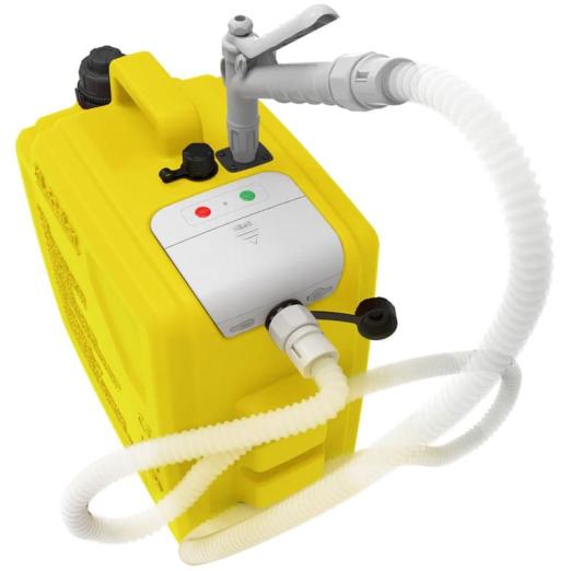 Jerrican plastique PEHD 20 litres à pompe 12 V - CEMO FRANCE