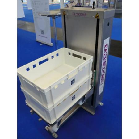 Vente Élévateur Inox - Empileur dépileur de bacs BLOKSMA (GroupeLean FRANCE)