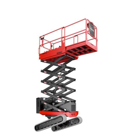 Plateforme élévatrice à ciseaux hybride tout terrain - BIBI 1090-BL Bi-energy