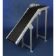 Convoyeur ascendant en aluminium avec plage haute