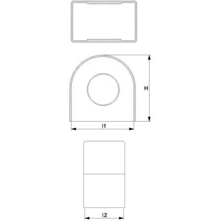 Achat Cape à pression pour raccord banjo PCR