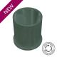 Cape protection goujon à ailettes avec collerette plastique PCR