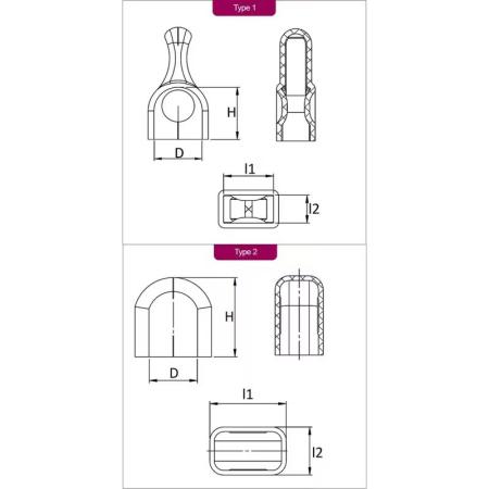 Vente Capuchons pour raccords Banjo - protection plastique (ESSENTRA)