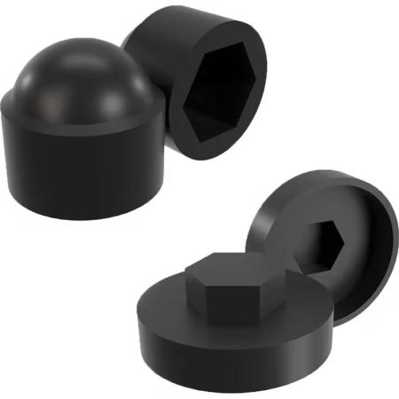 Capes de protection pour boulons et écrous