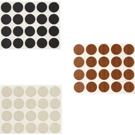 Cache-vis adhésifs décoratifs plastique