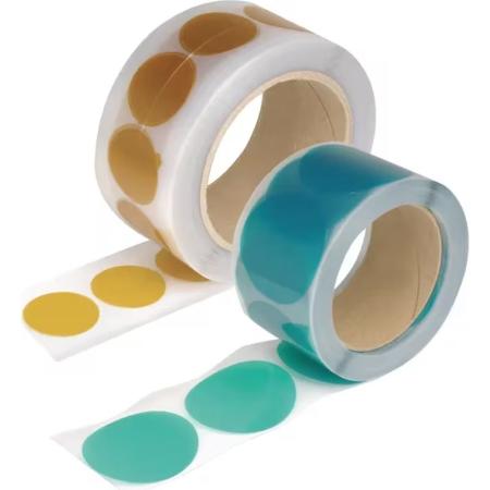 Pastilles de masquage adhésives rondes en ruban - Disques de masquage