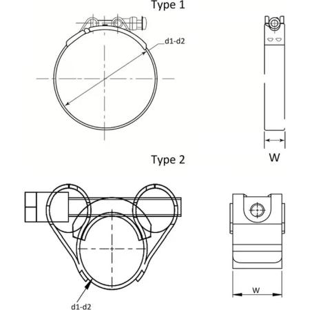 Achat Collier de serrage flexible à crémaillère