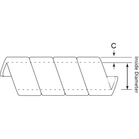 Achat Protecteur de tuyau avec gaine spiralée homologué sécurité minière
