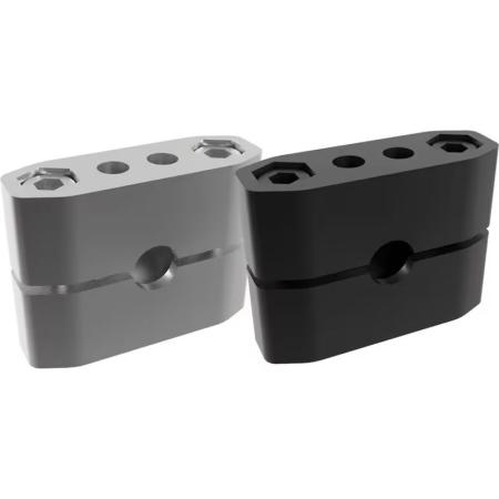 Support pour tubes carré en aluminium