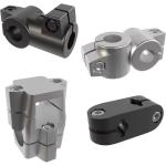 Noix de serrage de tubes ronds bidirectionnelle - ESSENTRA