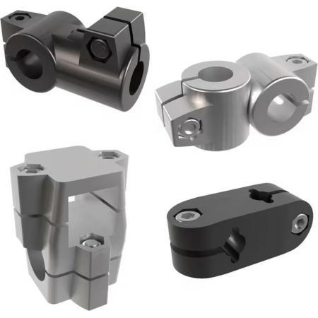 Noix de serrage de tubes ronds bidirectionnelle