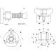 Achat Bride usinable ID Xpansion pour usinage vertical ouhorizontal