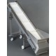 Convoyeur tapis modulaire élévateur à chassis aluminium