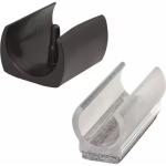 Patin plastique emboitable pour tube - base en feutrine - ESSENTRA