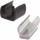 Patin plastique emboitable pour tube - base en feutrine