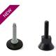 Pieds machine ajustables standard à base plastique