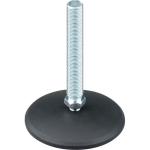 Pieds machine - goujon acier - base polyamide - ESSENTRA
