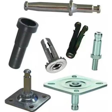 Fixations pour roulettes : tiges filetées ou encliquetables platines