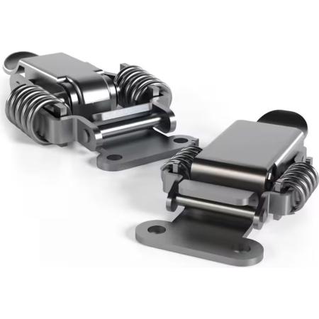 Sauterelle à ressort latérale avec gâche