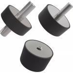 Plot anti-vibration caoutchouc cylindrique - ESSENTRA