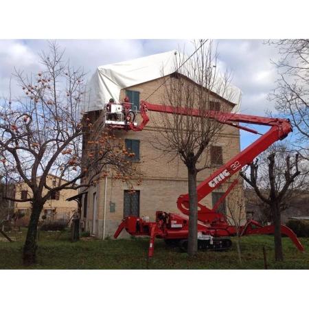Achat Nacelle araignée à grand déport sur chenille 32 m CMC