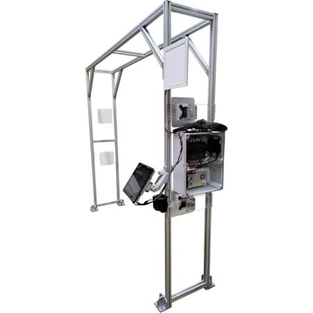 Portique de détection et lecture RFID modulaire - industrie logistique