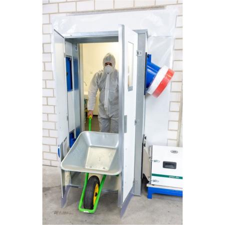 Achat Porte anti-poussières de chantier SMART-DOOR + zone confinée
