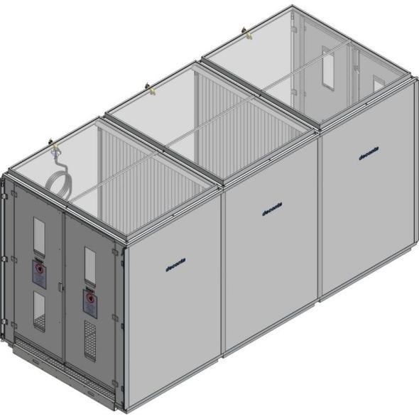 Sas matériel 2 compartiments ECO-Line - conforme INRS ED6307