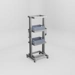 Chariot de transport pour bacs euro - FACTOPSIS