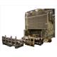 Machine de nettoyage pour vérins hydrauliques : cylindre piston chape