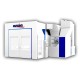 Cabine peinture industrielle liquide