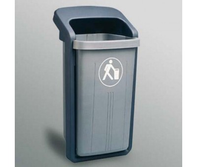 Corbeille de propreté plastique 50 litres