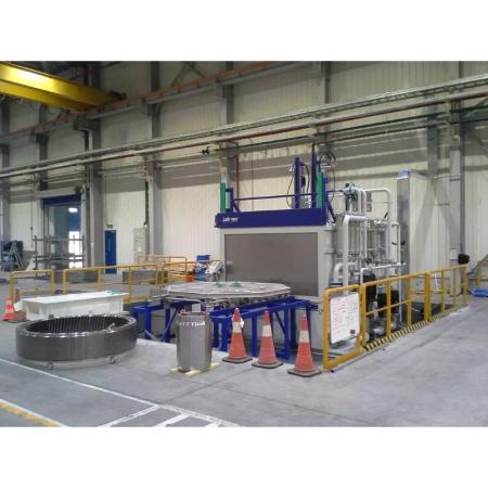 Comparateur Machine de nettoyage de couronne d'orientation dentée - engrenage