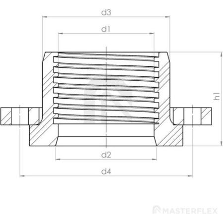 Achat Bride tournante Polyuréthane à visser Combiflex