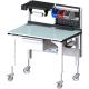 Table de travail mobile réglable en hauteur - industrie logistique