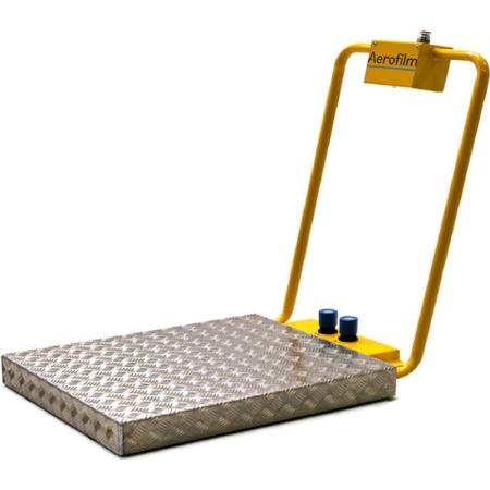 Chariot plateforme à dossier sur coussin d'air PLATAIR