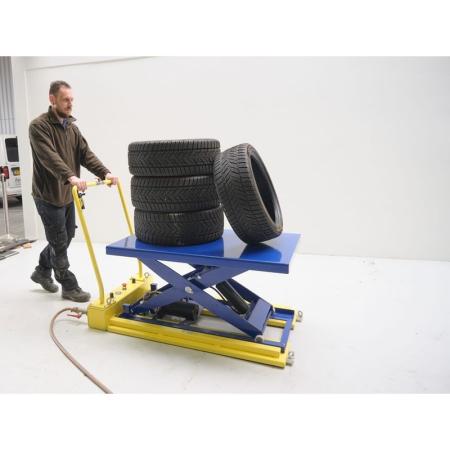 Vente Chariot plateforme à dossier sur coussin d'air PLATAIR (TEC LEVAGE)