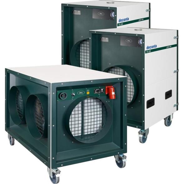 Fabricant Extracteur d'air contaminé Green Dec G50...G500