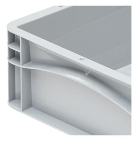 Achat Bac Norme Europe fond et parois pleins 400x300x120 mm