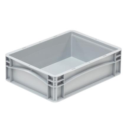 Bac Norme Europe fond et parois pleins 400x300x120 mm