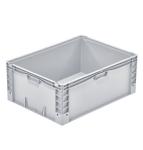 Bac plastique Norme Europe plein 800x600x320 - BAC-LAND PACK