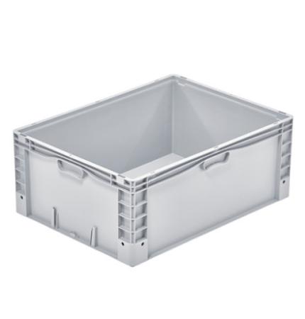 Bac plastique Norme Europe plein 800x600x320